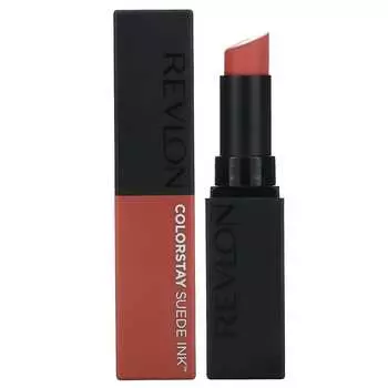 Revlon, ColorStay, Suede Ink Lipstick, 005 Hot Girl, 0.09 oz (2.55 g)