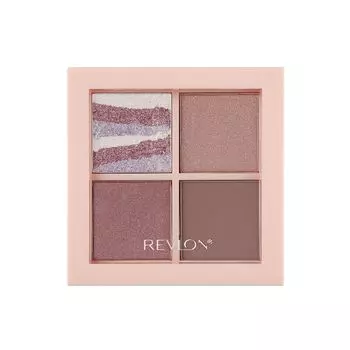 Revlon Dazzle Eyeshadow Quad 005 Dusty Mauve Color Greige Mauve Japan Development Eye Shadow Image 3.0g