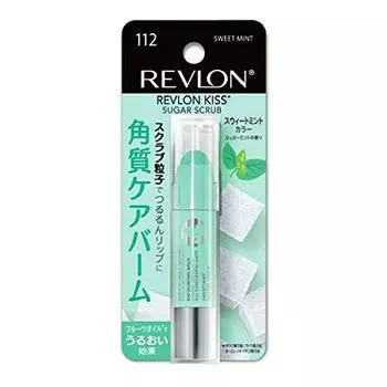 Revlon Kiss Sugar Scrub 112 Сладкая мята Отшелушивающий бальзам Скраб для губ Revlon Kiss Sugar Scrub 112 Сладкая мята 2,6 г (х 1) Уход за губами