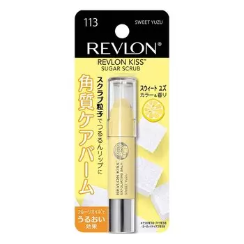 Revlon Kiss Sugar Scrub 113 Sweet Yuzu Увлажняющий отшелушивающий уход Несмываемый увлажняющий увлажняющий уход для губ Бальзам для губ Бальзам для губ Revlon Kiss Sugar