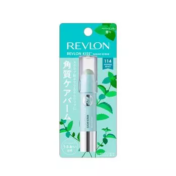 Revlon Kiss Sugar Scrub 114 Peppermint Освежающий аромат перечной мяты Увлажняющий отшелушивающий уход для губ Скраб для губ 2,6 г