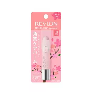 Revlon Kiss Sugar Scrub 115 Sweet Sakura Slight Sakura Scent Увлажняющий отшелушивающий уход для губ Скраб для губ Бальзам для губ Увлажнение Увлажняющий бальзам для губ
