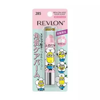 Revlon Kiss Sugar Scrub Minion 285 Sweet Sakura Slight Sakura Scent Увлажняющий отшелушивающий уход для губ Скраб для губ 2,6 г