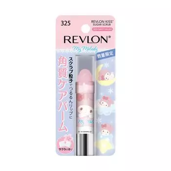 Revlon Kiss Sugar Scrub Sanrio 325 Sweet Sakura Slight Sakura Scent Увлажняющий отшелушивающий уход для губ Скраб для губ My Melody 2,6 г