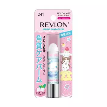 Revlon Kiss Sugar Scrub Sanrio Cinnamoroll 241 Sugar Mint Увлажняющий отшелушивающий уход для губ Скраб для губ CINNAMOROLL SANRIO 2,6 г