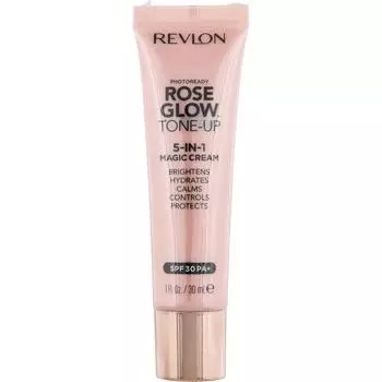 Revlon PhotoReady Rose Glow Tone-Up Cream 001 Skin Makeup После ухода за кожей, перед тональным кремом. Возьмите соответствующее количество на тыльной стороне ладони.