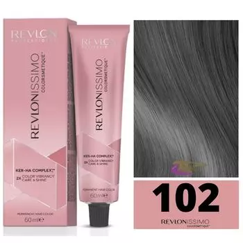 Revlon Revlonissimo Colorsmetique Satinescent 102 Дымчато-серебристый 60 мл