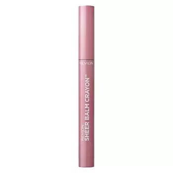 Revlon Sheer Balm Crayon 006 Nude Pink Pink Lip Color Lip Liner Lip Balm (Color Image Beige) 1.1g
