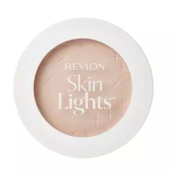 REVLON SKINLIGHTS(TM) PRESSED POWDER N 107 SHEER PINK N 107 Sheer Pink: For Eve SPF25/PA++ Foundation Mirror with Natural Hair Brush