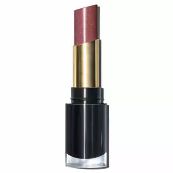 Revlon Super Lustrous Glass Shine Lipstick 007 Glazed Mauve Тусклая ягодная помада Yves с ароматом сладкой ванили (Цветное изображение Бревет) 3.1г Немного