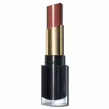 Revlon Super Lustrous Glass Shine Lipstick 008 Rum Raisin Тусклая роза Iebe сладкий ванильный аромат Lipstick (Цветное изображение Бревет) 3.1г Немного
