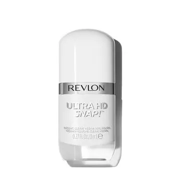 Revlon Ultra HD 001 Early Bird Color Pure Nail Polish Nail Color Quick Dry Quick Dry High Color No Base or Top Coat REVLON 8ml Snap! Image White,