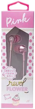 REVOL Inner Earphones Pink PK AH-30A AH-30A