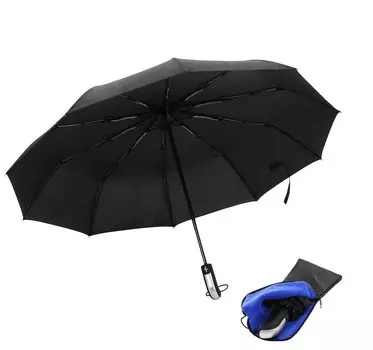 Revolt складной автоматический складной зонт 10 Super Water Super Water Absorber с чехлом Day Exchange Umbrella, Open/Close, зонт, спицы,