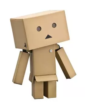 Revoltech Danbo 130 мм окрашенная подвижная фигурка Ёцубато! [КОРОБКА ДЛЯ МАКИЯЖА] Приблизительно. АБС и ПВХ (версия для перепродажи)