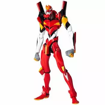 Revoltech EVANGELION EVOLUTION Evangelion Unit 2 примерно 140 мм окрашенная подвижная фигурка ABS&PVC EV-005S красный