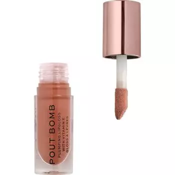 Revolution Lip Gloss Pout Balm Plumping Candy Pink 4.6ml