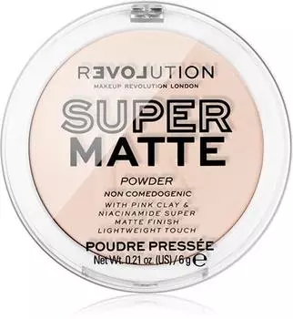 Revolution Relove Super Matte Powder poudre matifiante TU прозрачный