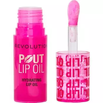 Revolution Revolution Lip Oil Pout Lip Oil Raspberry Pink 4ml
