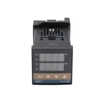 REX-C100 Цифровой ПИД-регулятор температуры Термостат Выход SSR Макс.40A Реле SSR K Термопара Зонд Высокого Качества