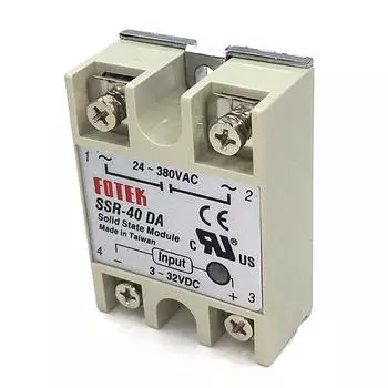 REX-C100FK02-V*AN Интеллектуальный контроллер температуры Выход SSR + SSR-40 DA + Датчик K Термопара 1 kit