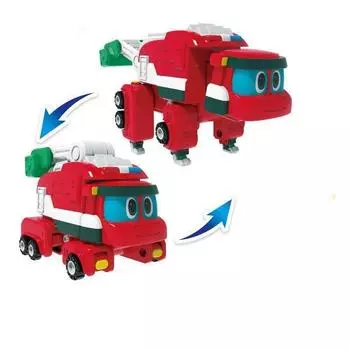 Rex Dino Gogo Tom Transformable Car Toy Suitable For Children Daily Gift Holiday Aiqi
