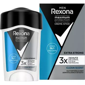 Rexona Deo Cream Men Максимальная защита Чистый аромат 45 мл