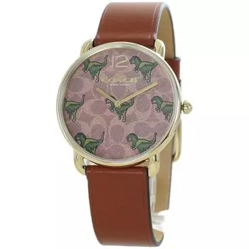 Rexy Dinosaur Elliott Leather Strap 14504284 [Coach] Men s Women s [Item]