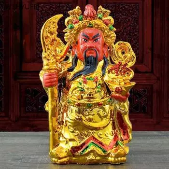 Резьба по цельному дереву Украшение статуи Будды Майтрейи Принадлежности для буддийских храмов Подношения Будде Фэн-шуй Аксессуары 19x26cm