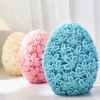 Резьба по дереву цветок яйцо силиконовая форма свечи катарантус мяч мыло смола гипсовая форма шоколадный торт набор для приготовления льда домашний декор подарок