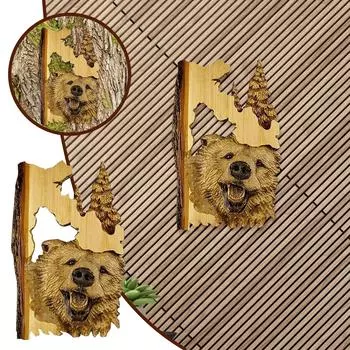 Резьба Ручная резьба Поделки Подарок Настенная подвеска