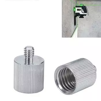 Резьбовой лазерный уровень, дальномер, подставка, конвертер, винтовой адаптер, адаптер штатива, переходник от 5/8 до 1/4 дюйма