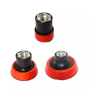 Резьбовой шлифовальный диск M14, полировальная подложка, опорная пластина для полировального станка для автомобиля, полировка GB 1 inch M14