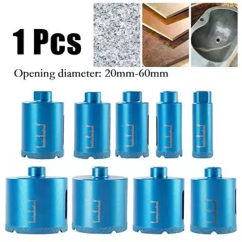 Резьбовой вакуумный паяный инструмент для открывания отверстий под угловую шлифовальную машину для резки керамики 35MM