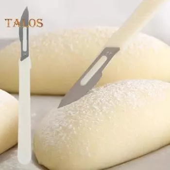 Резак для багета, высокая твердость, коррозионностойкая прочная ручная лопатка для приготовления сыра для торта белый