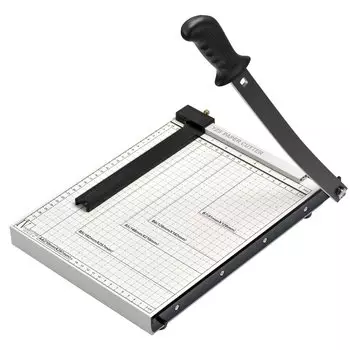 Резак для бумаги YZS, совместимый с фотографиями формата А4 для резки коммерческих вырезок, 10 белых листов B5, резка, работа, дом, машина, использование, листы,