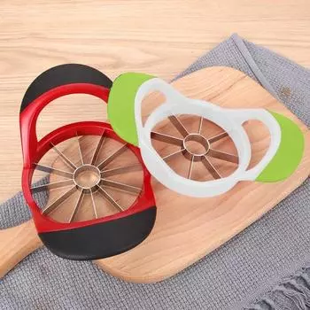 Резак для фруктов Экономия времени Нож для фруктов с 8/12 лезвиями Многофункциональный резак и разделитель для груш из нержавеющей стали Удобная конструкция ручки Quick Fruit розы красного