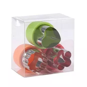 Резак для фруктовых цветов, форма для печенья в форме бабочки из нержавеющей стали в виде овощного цветка, дополнительное питание, все 3 предмета для выпечки