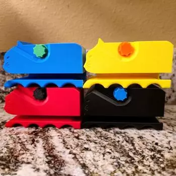 Резак для картона с рисунком котенка, выдвижной резак для подарочной упаковки, многофункциональный резак для упаковки жёлтый