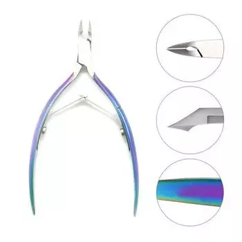 Резак для кутикулы ногтей Машинка для стрижки ногтей Щипцы для дизайна ногтей Инструмент из нержавеющей стали Маникюрный инструмент Ножницы для кутикулы пальцев и ног Ножницы для омертвевшей кожи