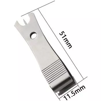 Резак для лески, щипцы для рыбалки из нержавеющей стали, рыболовные инструменты, зажимы для лески, рыболовные принадлежности