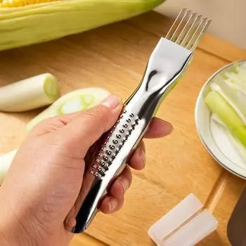 Резак для лука, измельчитель с щеткой-оболочкой, 6 лезвий для быстрого измельчения овощей, инструмент для картофеля, имбиря