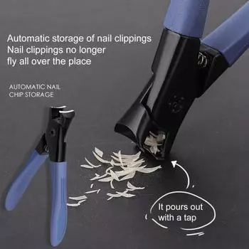 Резак для ногтей больших размеров, легкие, удобные, жесткие, специальные машинки для стрижки ногтей, домашний маникюр красный