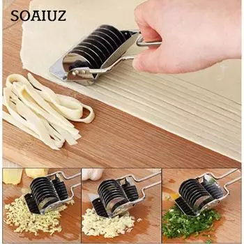 Резак для овощей из нержавеющей стали, однотонный высококачественный резак серебряный