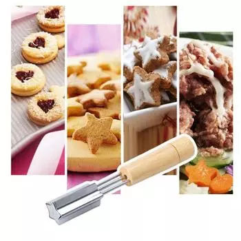 Резак для печенья DIY, резак для кексов, инструмент для удаления сердцевины торта из нержавеющей стали для домашней кухни, пекарни Star