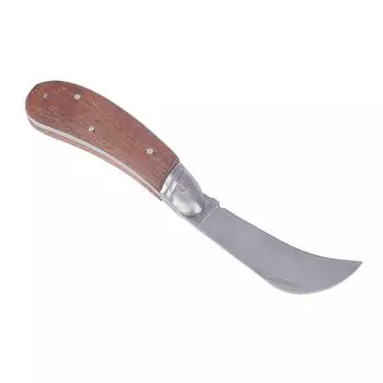 Резак для прививки, садовый инструмент для обрезки, нож с деревянной ручкой, инструменты для прививки