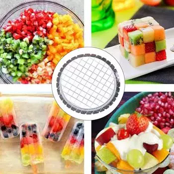 Резак для яиц кубиком, прочный, 8,5 см, легко чистится