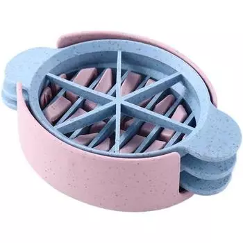 Резак для яиц вкрутую, резак для яиц вкрутую, посуда, яйца 3 в 1, измельчитель для консервированных яиц, кухонная форма для приготовления пищи, инструменты, гаджеты, разделитель для нарезки(розовый) бежевый