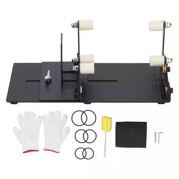 Резак для стеклянных бутылок из нержавеющей стали, набор инструментов для резки круглых и квадратных стеклянных бутылок для поделок