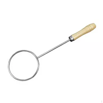 Резак для стеклянных бутылок с деревянной ручкой Single Circle 6.5cm